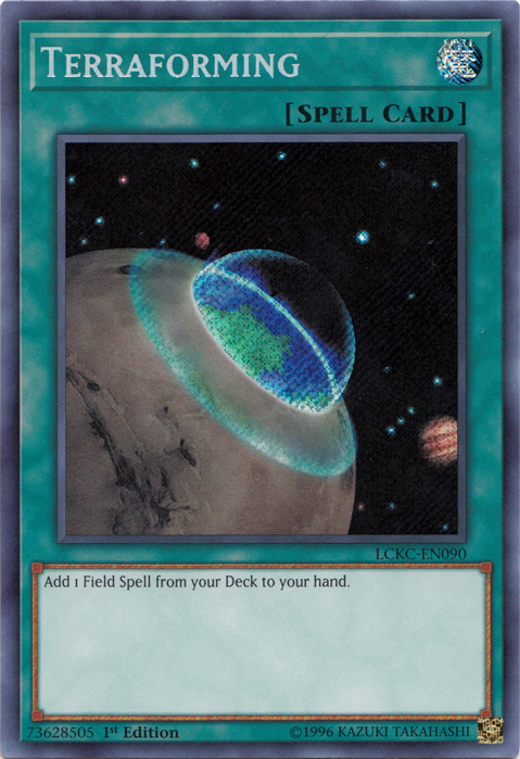 Terraforming [LCKC-EN090] Secret Rare | Good Games Morley