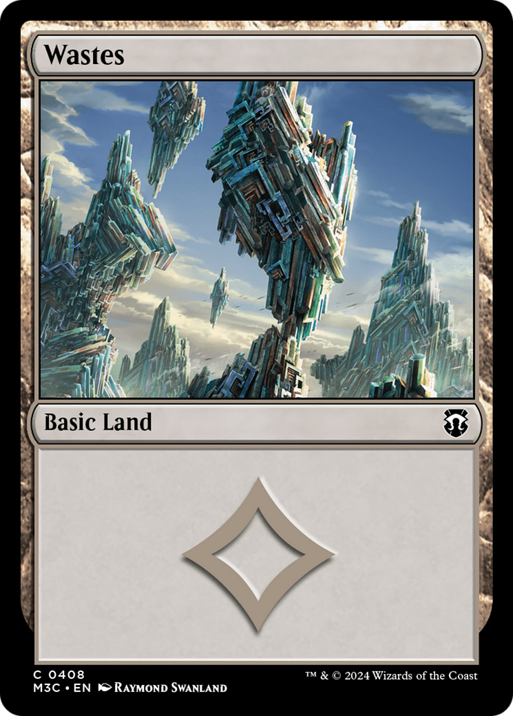 Wastes (Ripple Foil) [Modern Horizons 3 Commander] | Good Games Morley
