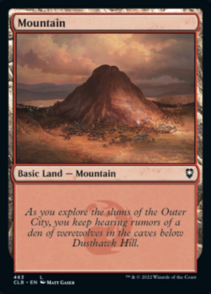 Mountain (463) [Commander Legends: Battle for Baldur's Gate] | Good Games Morley