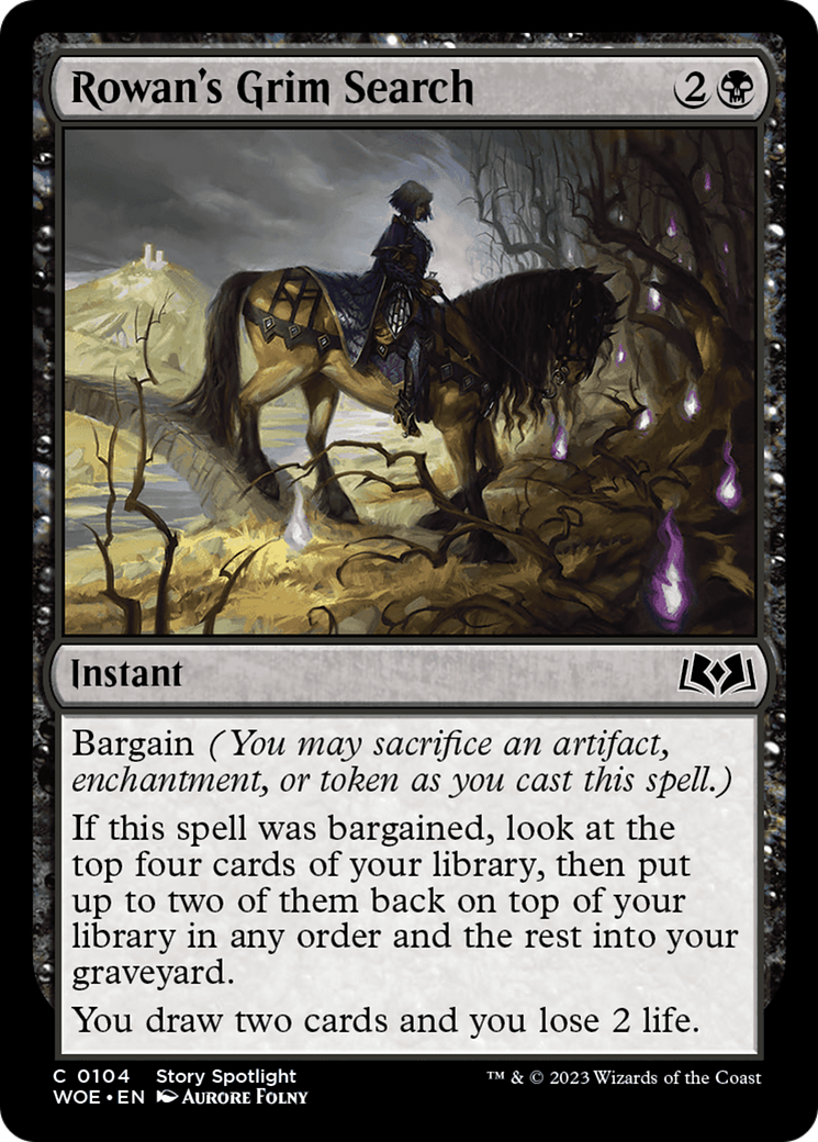 Rowan's Grim Search [Wilds of Eldraine] | Good Games Morley
