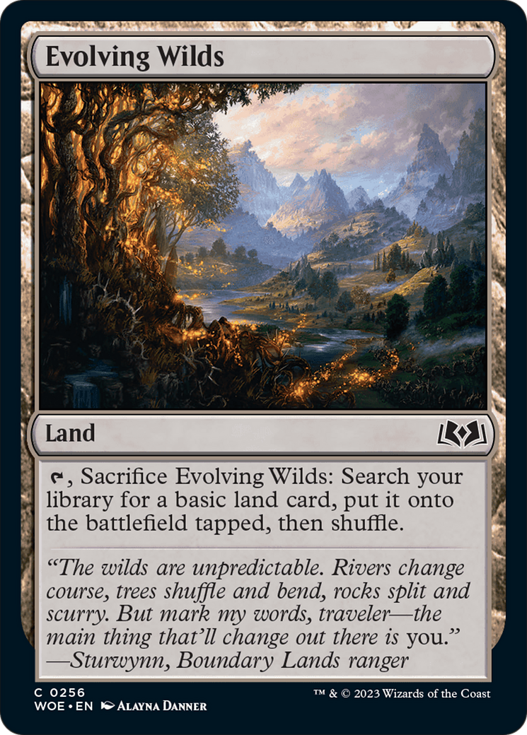 Evolving Wilds [Wilds of Eldraine] | Good Games Morley