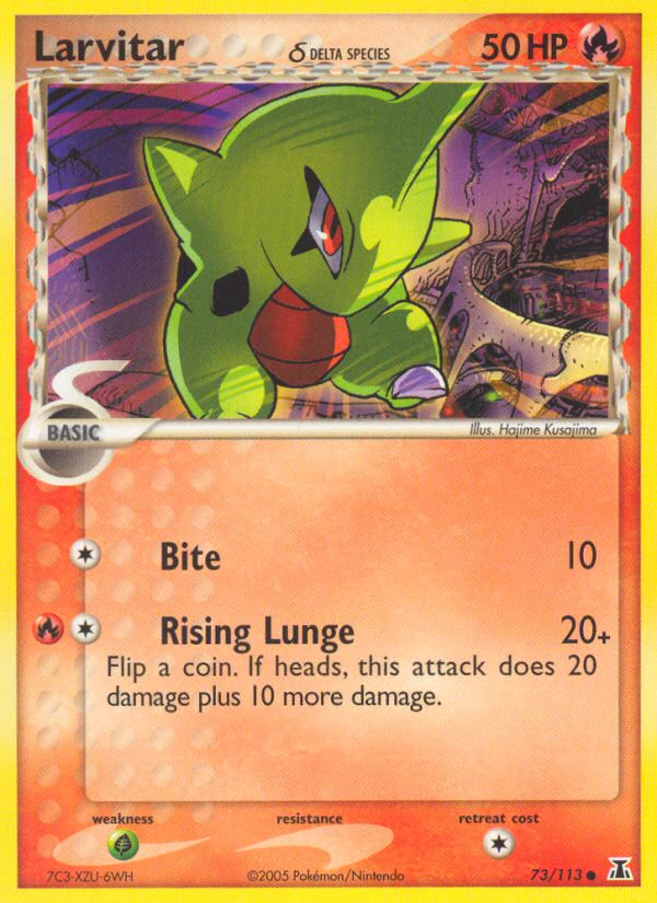 Larvitar (73/113) (Delta Species) [EX: Delta Species] | Good Games Morley