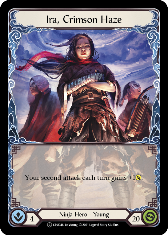 Ira, Crimson Haze [U-CRU046] (Crucible of War Unlimited)  Unlimited Rainbow Foil | Good Games Morley