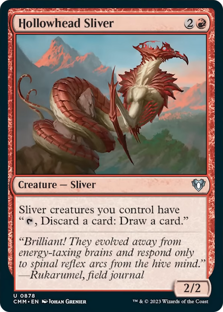 Hollowhead Sliver [Commander Masters] | Good Games Morley