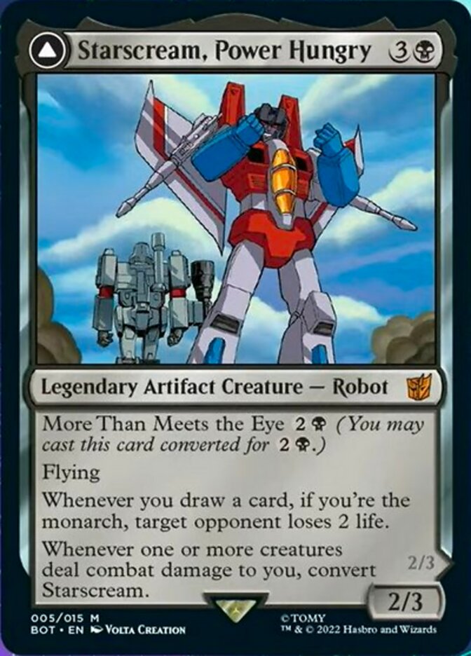 Starscream, Power Hungry // Starscream, Seeker Leader [Transformers] | Good Games Morley