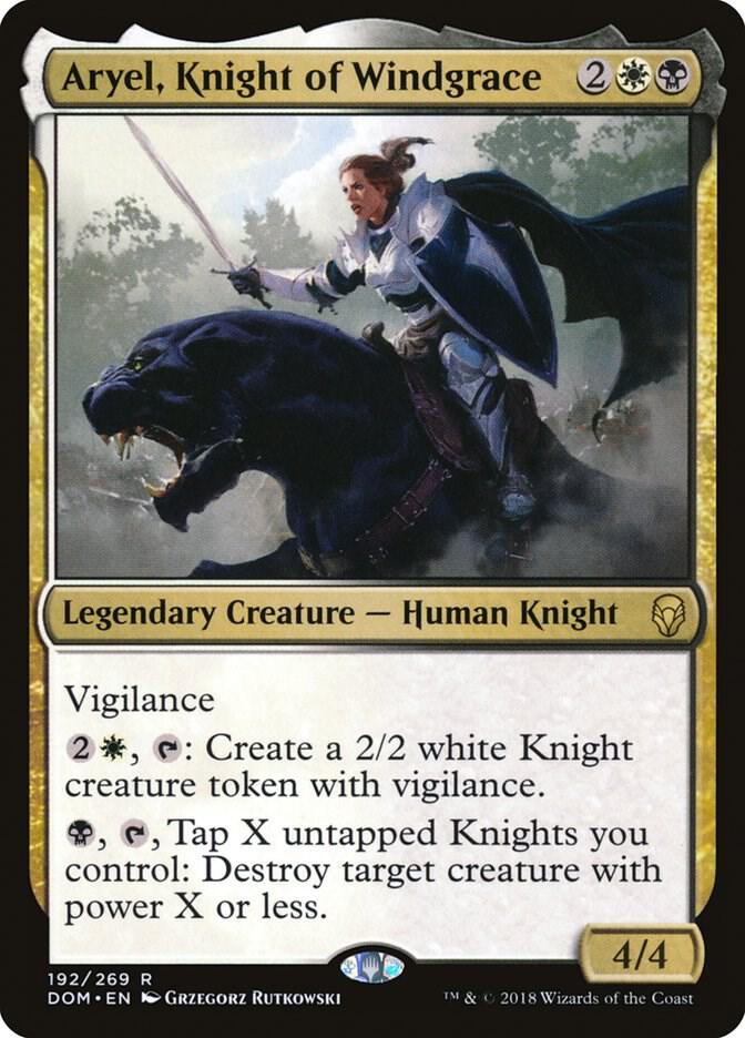 Aryel, Knight of Windgrace 192/269 (Dominaria)  - Foil | Good Games Morley