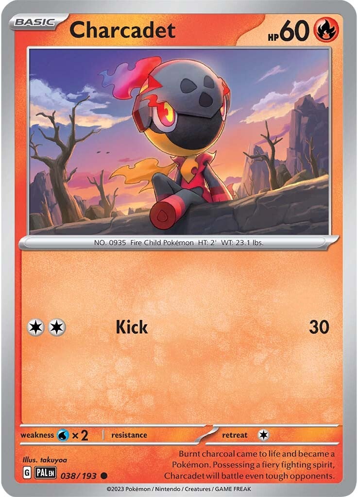 Charcadet (038/193) [Scarlet & Violet: Paldea Evolved] | Good Games Morley