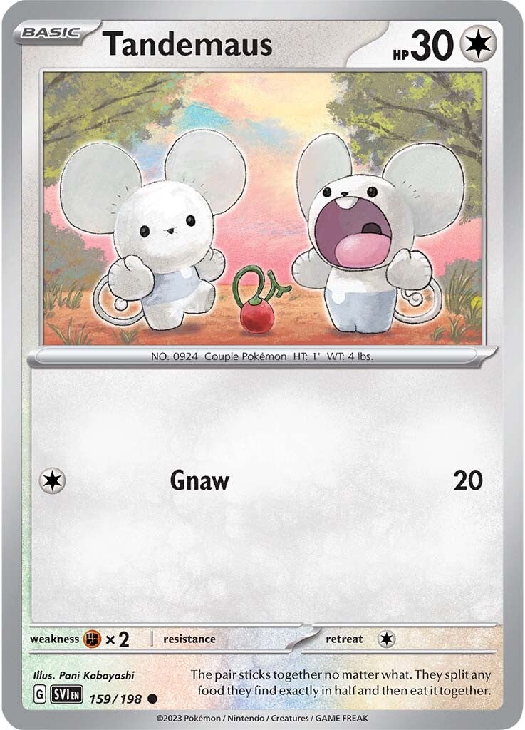 Tandemaus (159/198) [Scarlet & Violet: Base Set] | Good Games Morley