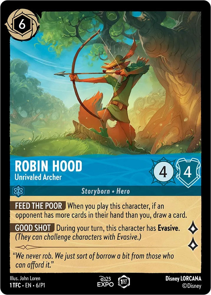 Robin Hood (6) [D23 Promos] | Good Games Morley