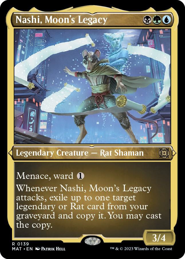 Nashi, Moons Legacy 139/50 (March of the Machine: The Aftermath)  - Etched Foil | Good Games Morley