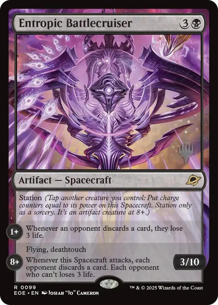 Entropic Battlecruiser 99 (Promo Pack: Edge of Eternities)  | Good Games Morley