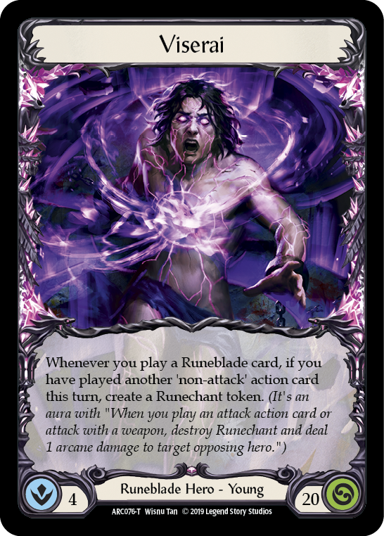 Viserai // Death Dealer [ARC076-T // ARC040-T] (Arcane Rising)  1st Edition Normal | Good Games Morley