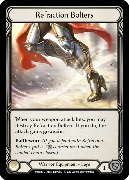 Refraction Bolters [WTR117-C] (Welcome to Rathe)  Alpha Print Cold Foil | Good Games Morley