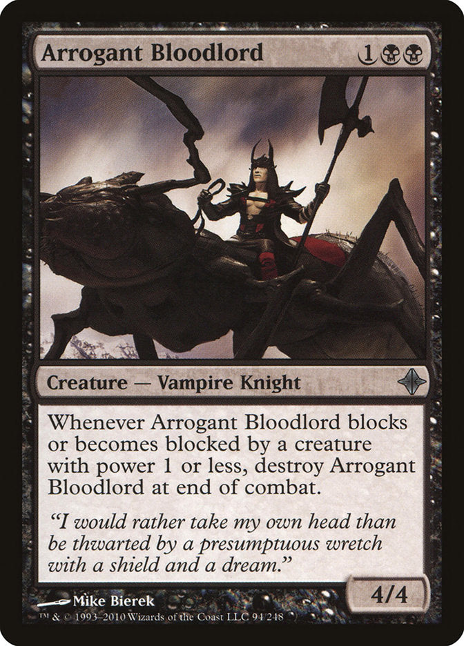Arrogant Bloodlord 94/248 (Rise of the Eldrazi)  - Foil | Good Games Morley