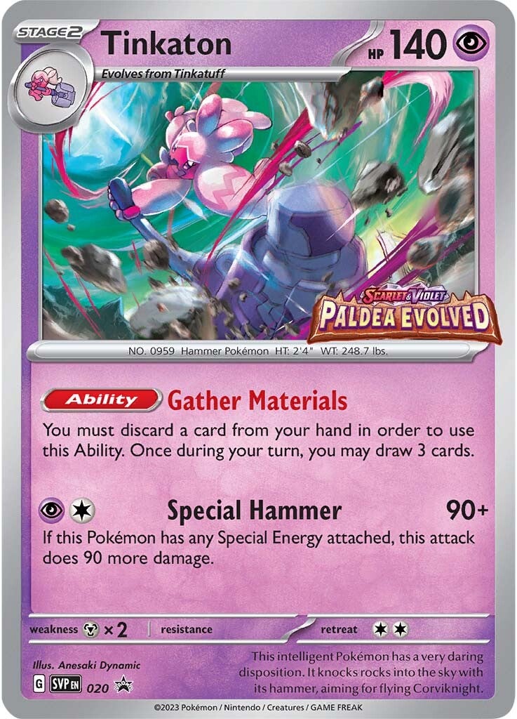 Tinkaton (020) [Scarlet & Violet: Black Star Promos] | Good Games Morley