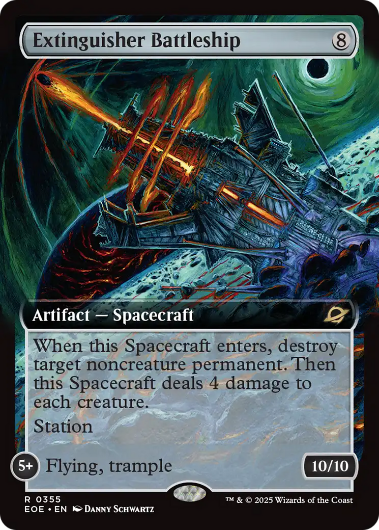 Extinguisher Battleship (Extended Art) [Edge of Eternities] | Good Games Morley