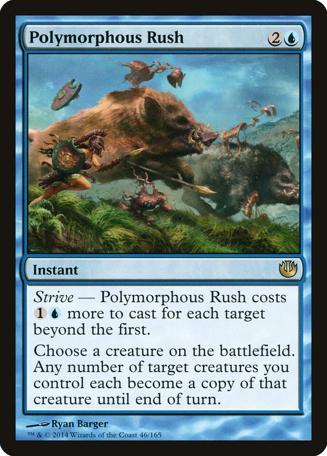 Polymorphous Rush 46/165 (Journey Into Nyx)  - Foil | Good Games Morley