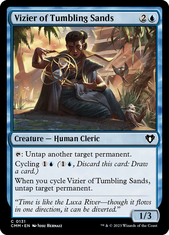 Vizier of Tumbling Sands 131/451 (Commander Masters)  | Good Games Morley