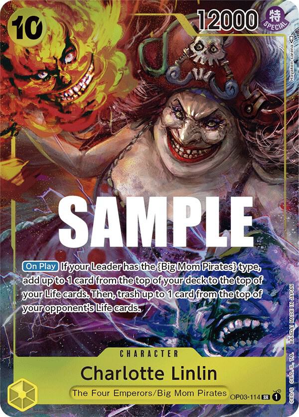Charlotte Linlin OP03-114 (Pillars of Strength)  - Alternate Art Foil | Good Games Morley