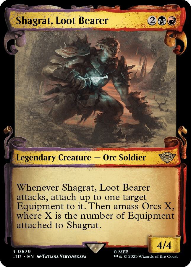 Shagrat, Loot Bearer 679 (Universes Beyond: The Lord of the Rings: Tales of Middle-earth)  - Showcase Scroll | Good Games Morley