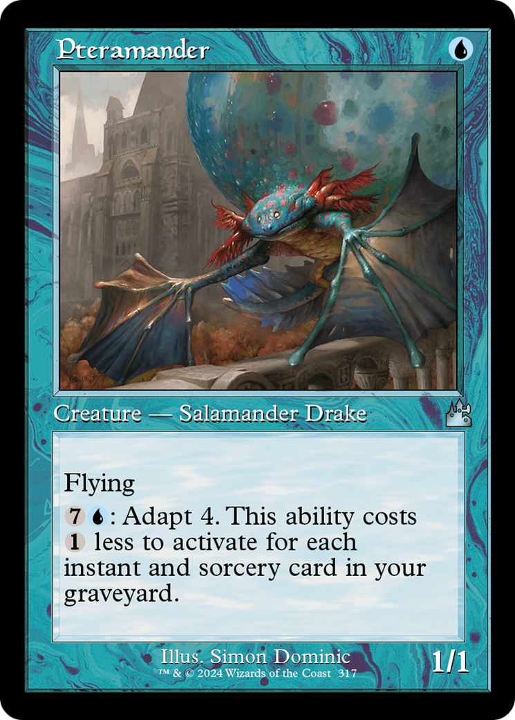 Pteramander (Retro Frame) [Ravnica Remastered] | Good Games Morley
