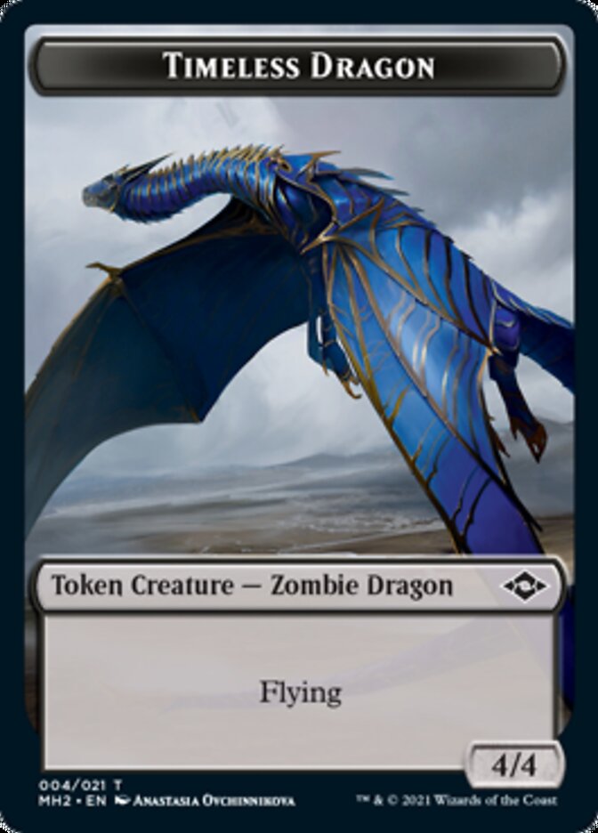 Food (18) // Timeless Dragon Double-Sided Token [Modern Horizons 2 Tokens] | Good Games Morley