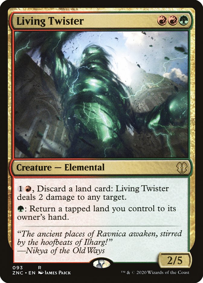 Living Twister 93/142 (Commander: Zendikar Rising)  | Good Games Morley