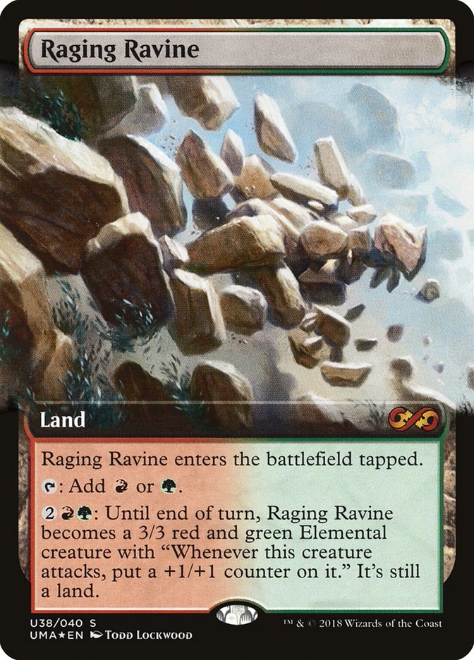 Raging Ravine (Topper) [Ultimate Masters Box Topper] | Good Games Morley