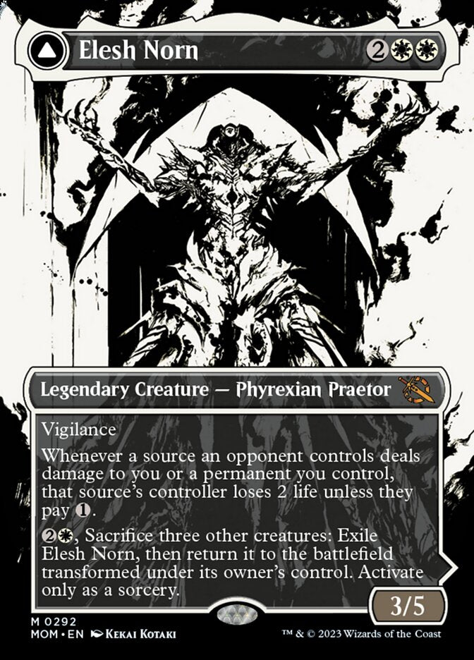 Elesh Norn // The Argent Etchings (Showcase Planar Booster Fun) [March of the Machine] | Good Games Morley