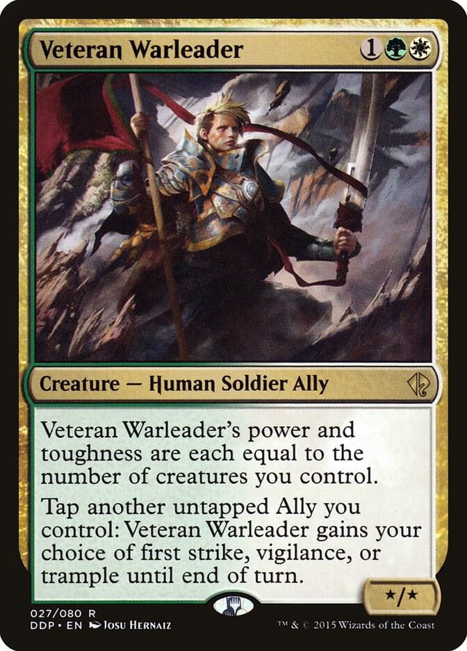 Veteran Warleader 27/80 (Duel Decks: Zendikar vs. Eldrazi)  | Good Games Morley