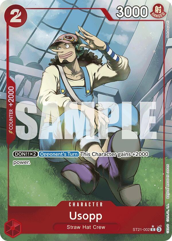 Usopp ST21-002 (Starter Deck EX: Gear 5)  - Parallel Foil | Good Games Morley