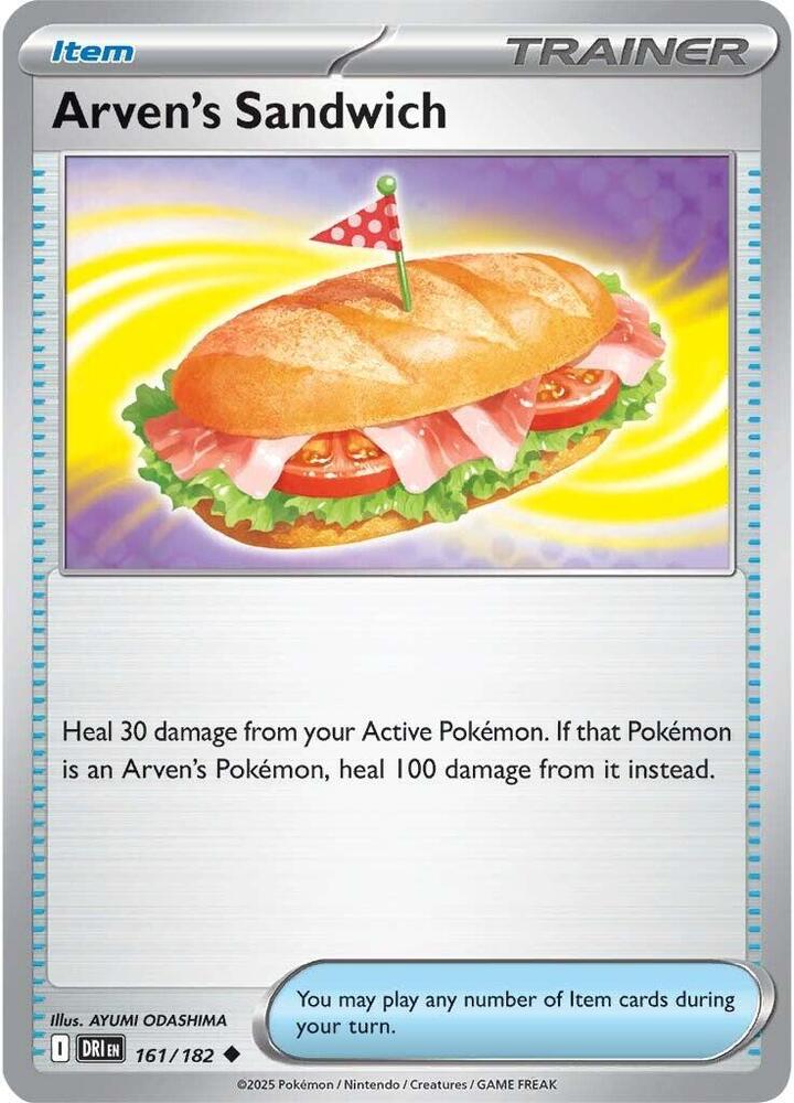 Arven's Sandwich 161/182 (SV10: Destined Rivals)  | Good Games Morley