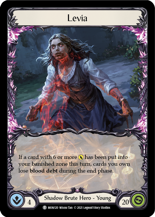 Levia, Shadowborn Abomination // Levia [MON119 // MON120] (Monarch)  1st Edition Normal | Good Games Morley