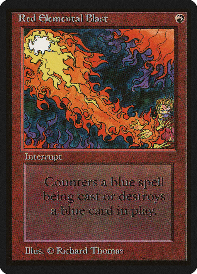 Red Elemental Blast [Beta Edition] | Good Games Morley