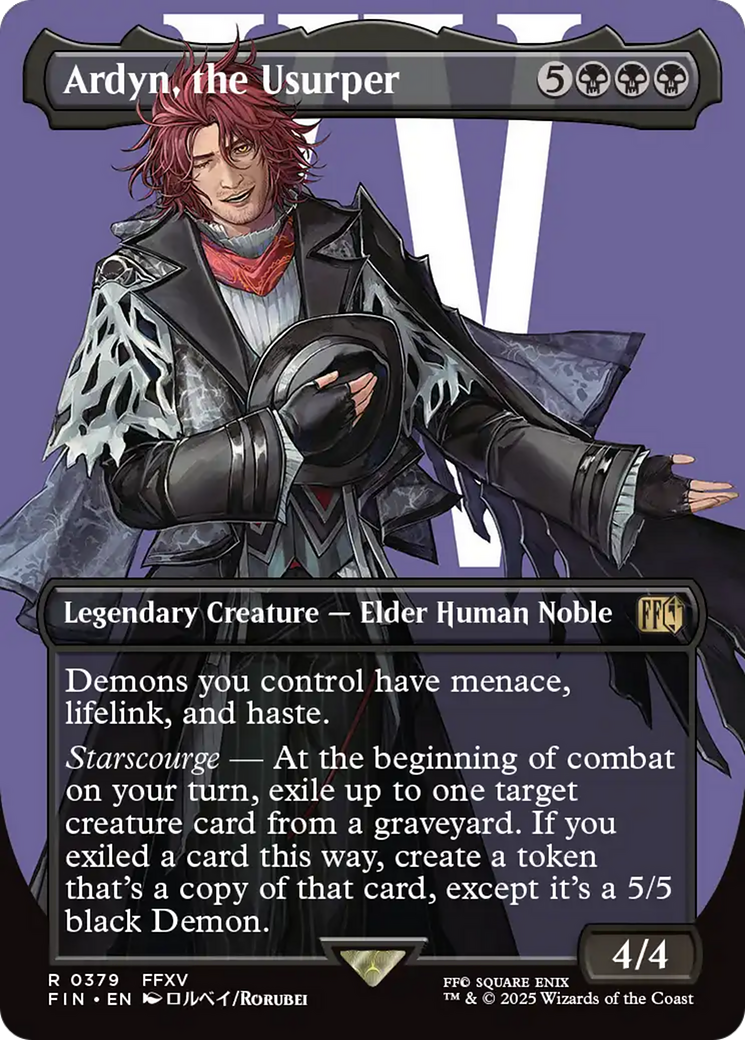 Ardyn, the Usurper (Borderless) (0379) [FINAL FANTASY] | Good Games Morley
