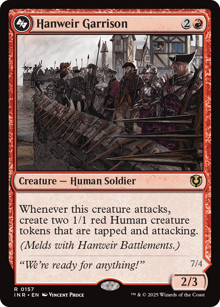 Hanweir Garrison [Innistrad Remastered] | Good Games Morley