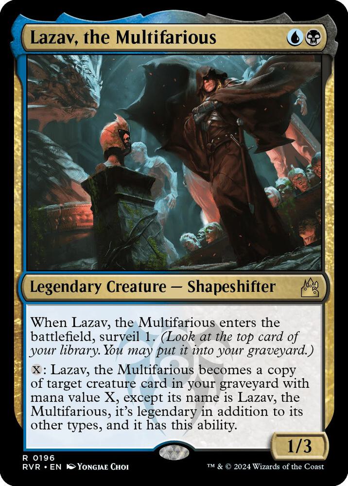 Lazav, the Multifarious 196/291 (Ravnica Remastered)  | Good Games Morley