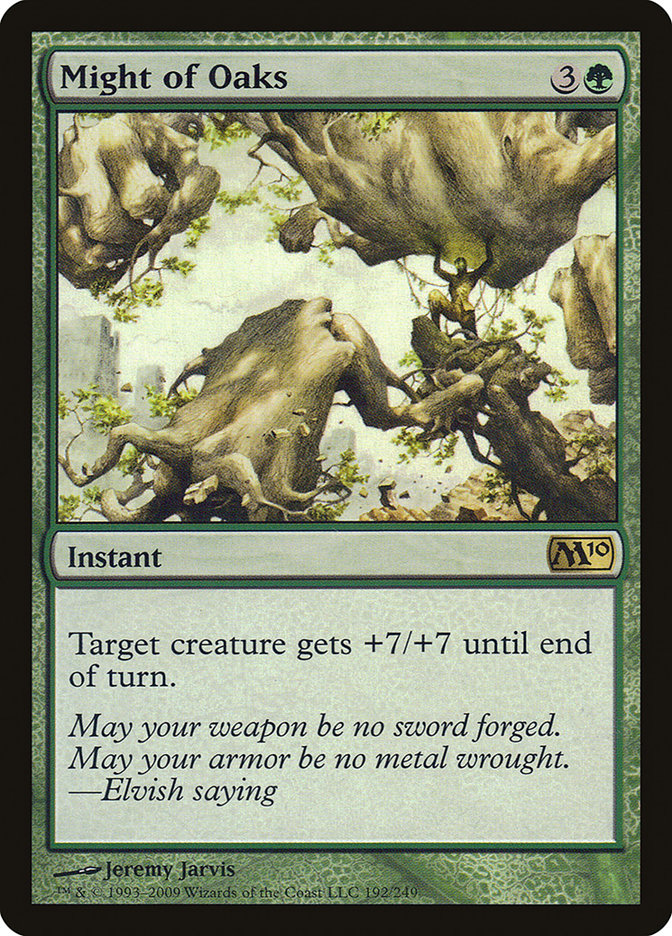 Might of Oaks 192/249 (Magic 2010 (M10))  | Good Games Morley