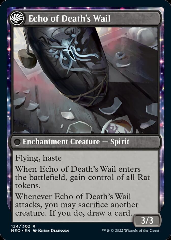 Tribute to Horobi // Echo of Death's Wail [Kamigawa: Neon Dynasty] | Good Games Morley