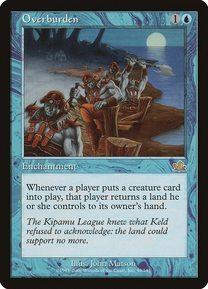 Overburden 39 (Prophecy)  | Good Games Morley
