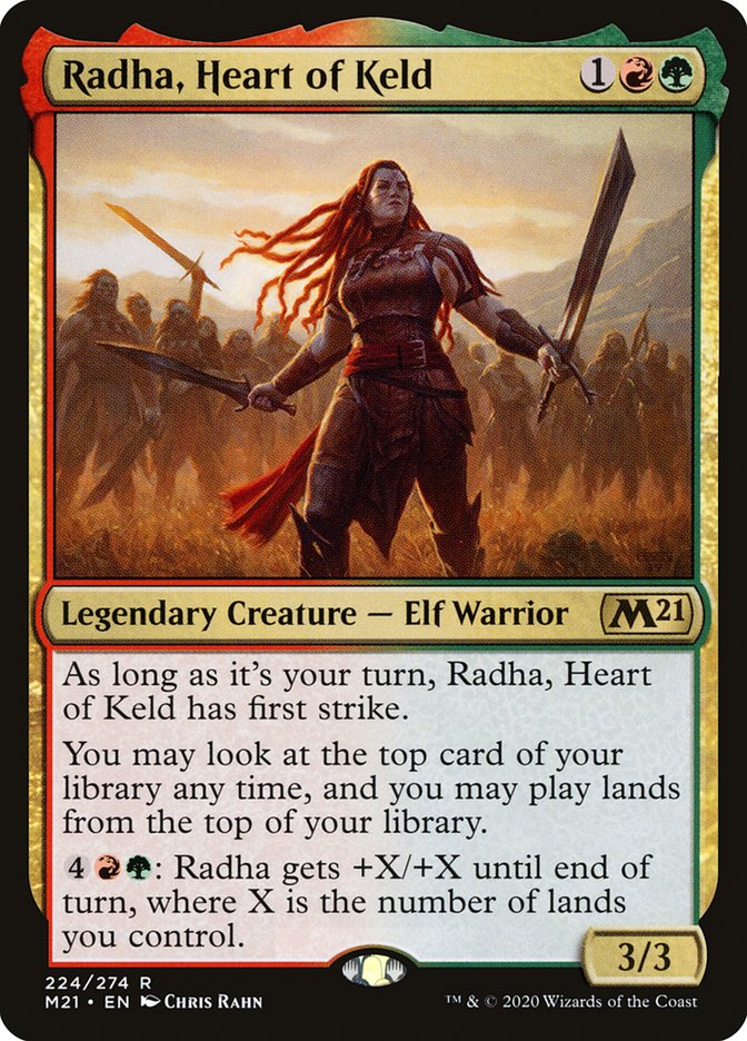 Radha, Heart of Keld 224 (Core Set 2021)  | Good Games Morley