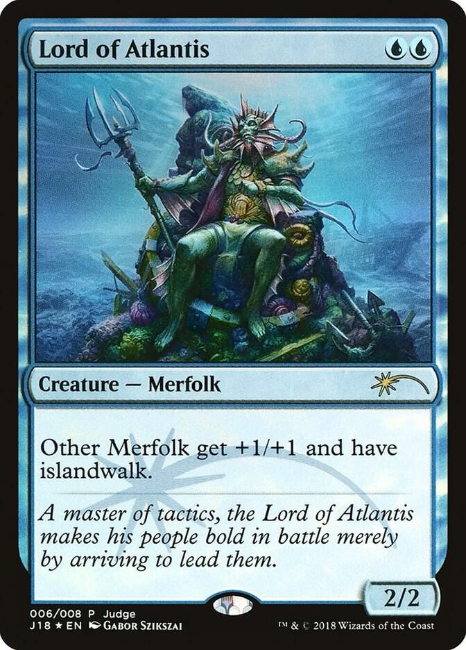 Lord of Atlantis 6/8 (Judge Promos)  - Foil | Good Games Morley