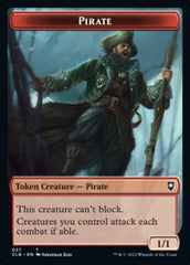 Pirate // Goblin Double-Sided Token [Commander Legends: Battle for Baldur's Gate Tokens] | Good Games Morley