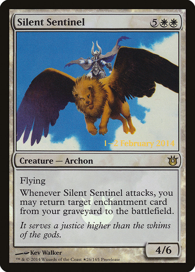 Silent Sentinel [Born of the Gods Prerelease Promos] | Good Games Morley