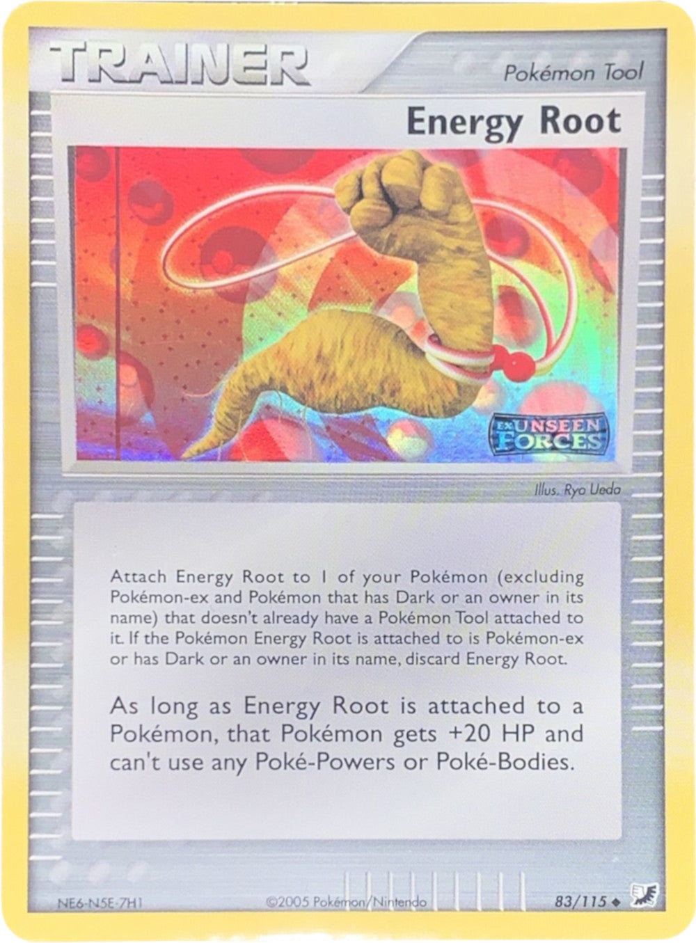 Energy Root (83/115) (Stamped) [EX: Unseen Forces] | Good Games Morley