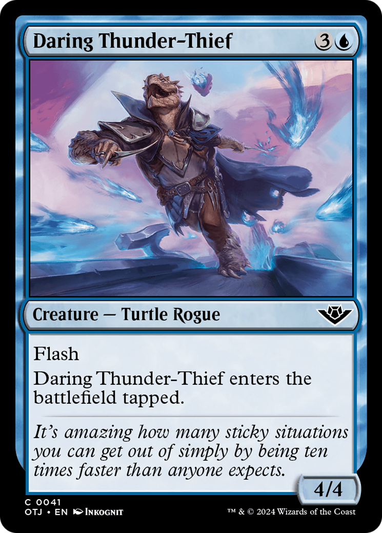 Daring Thunder-Thief [Outlaws of Thunder Junction] | Good Games Morley