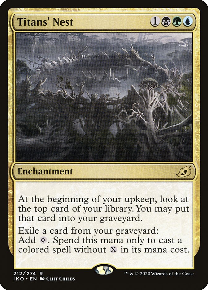 Titans' Nest 212/274 (Ikoria: Lair of Behemoths)  - Foil | Good Games Morley