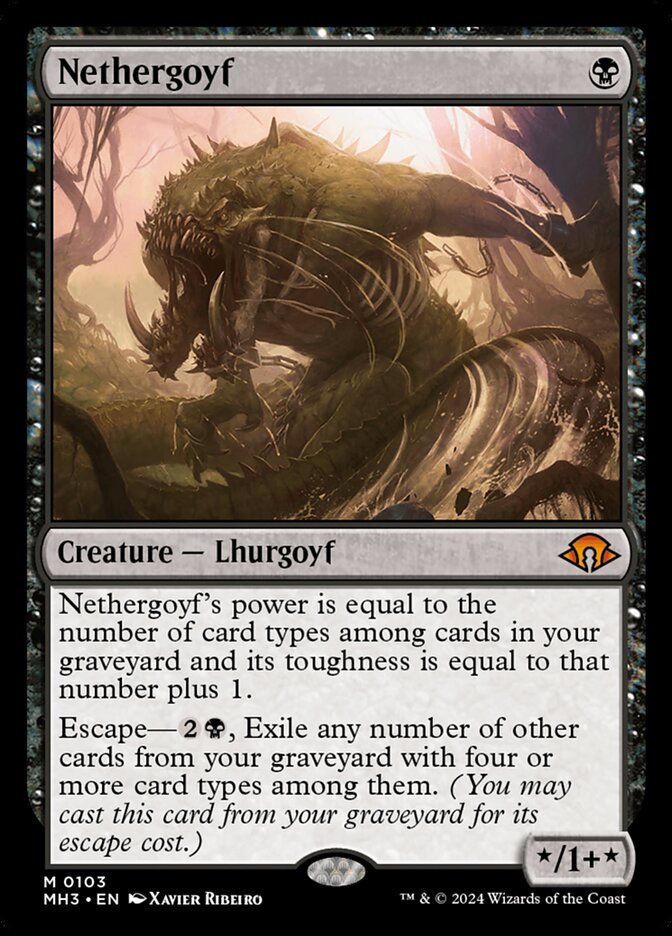 Nethergoyf 103 (Modern Horizons 3)  | Good Games Morley