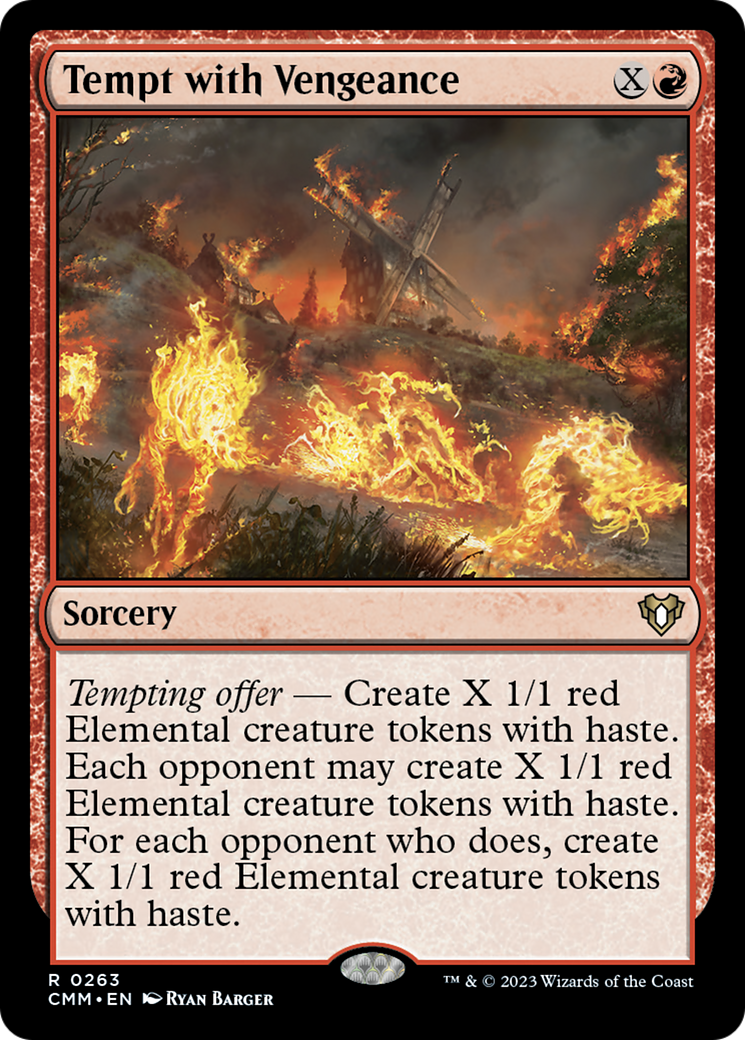 Tempt with Vengeance [Commander Masters] | Good Games Morley