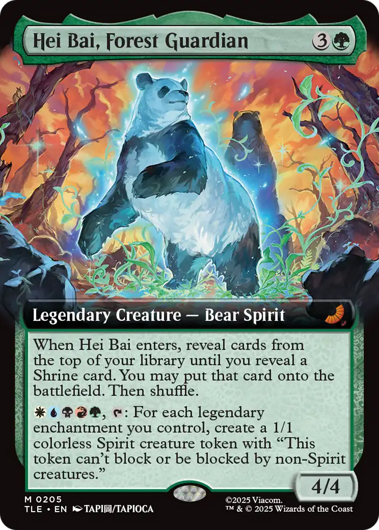 Hei Bai, Forest Guardian (Extended Art) [Avatar: The Last Airbender: Eternal-Legal] | Good Games Morley